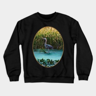 PA Great Heron (oval design) Crewneck Sweatshirt